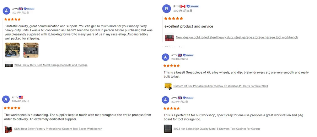 Combination Metal Garage Cabinets